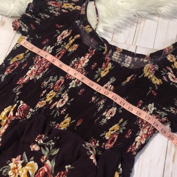 Torrid Halter Smocked Floral Dress Size 4X - Picture 10 of 12